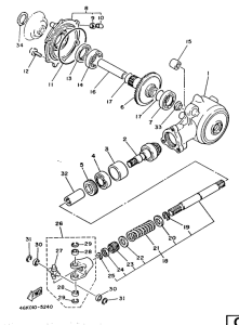 T80 Ведущий вал