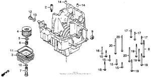 CB400 Lower crankcase