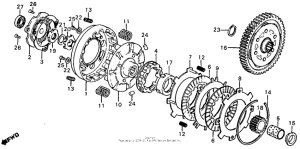Z50R Сцепление