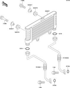 ZR550 Масляный картер