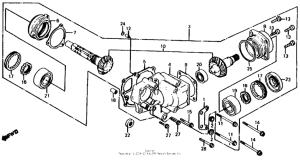 VF700S Дифференциал