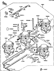ZX550 Carburetor(zx550-a4 / a5)
