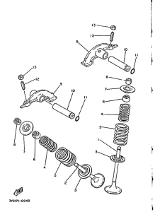 SR250 Клапана