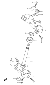 RM250 Траверса нижняя