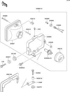 ZX400 Head lamp(1 / 2)