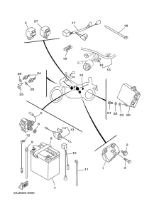 XV125S Электрика 1