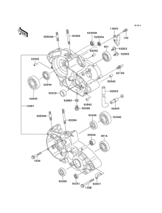  Картер двигателя
