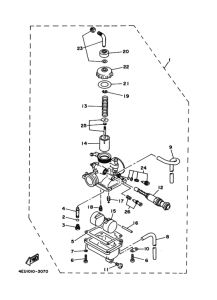TZM50R Tobera  carburador