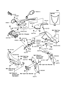 ZX1000 Обтекатели