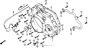 GL500I Кожух трансмиссии