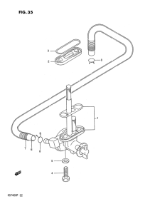 GSF400 Топливный кран