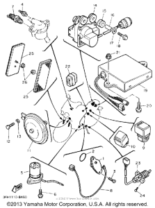 FZR400SAC Электрика