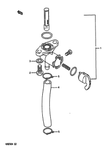 RM250 Топливный кран
