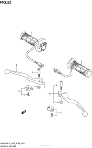 AN400Z (ABS) Handle Lever (An400Zal4 E28)