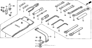 GL1500I Gl1500i tools