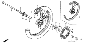CR80R Transom + tube