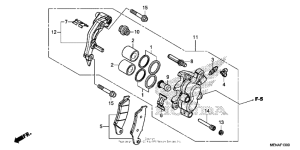  Передний суппорт