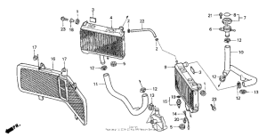 GL1500SE Радиатор
