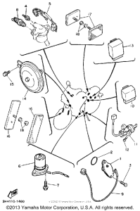 FZR600RD Электрика
