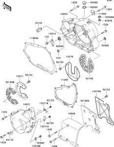 BN125 Крышки двигателя