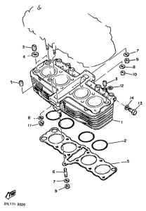 XJ900 Цилиндры