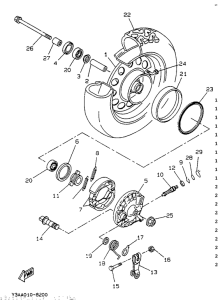 CW50 Переднее колесо