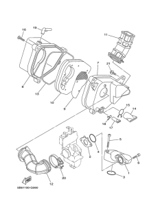 TTR110E Впускная система