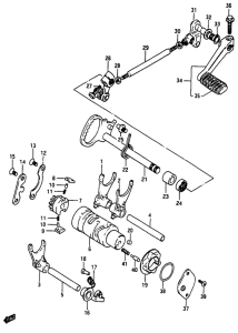 TV50 Переключение передач
