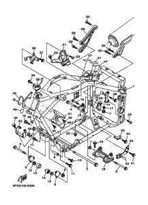 XV1700PC XV17PCW Frame comp