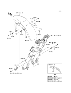 ER650 Крыло переднее