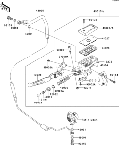 VN1700 Цилиндр сцепления