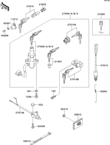 EL250 Ignition switch(1 / 2)