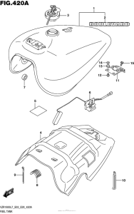 VZR1800 Fuel Tank (Vzr1800L7 E28)