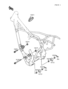  Рама ,крепежные детали