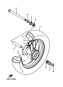 XV1700ATL XV17ATLS Transom + tube