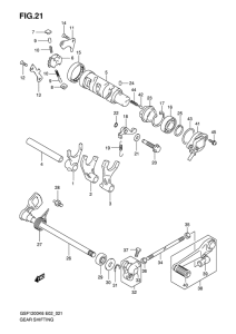 GSF1200S Переключение передач