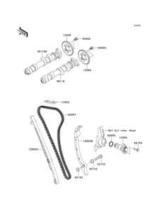 ER400 Распредвал