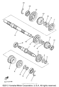 XVZ13DA Трансмиссия