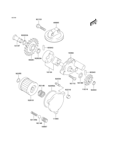  Масляный насос