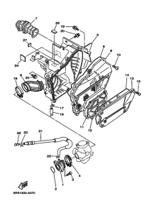 TW125 Впускная система