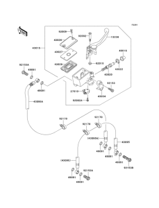 ER650 Главный тормозной цилиндр