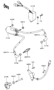 KZ440 Зажигание