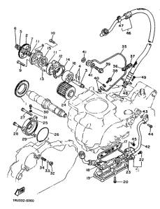 SR500 Масляный насос