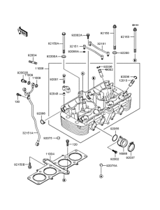 ZR1100 Головка цилиндров