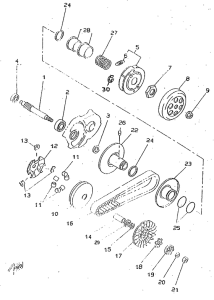 CW50RSP Сцепление