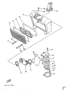 PW80 Впускная система