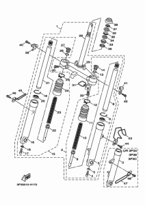 CE50 フロントフオーク