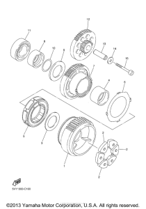 FZS10W Стартер