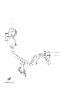 XV1900A Handle switch & lever