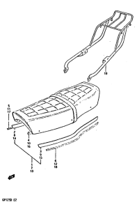 GP125 Пружина